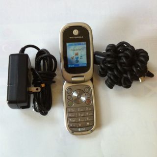 Red Motorola W315 Alltel Flip Cell Phone MMS Text Messaging