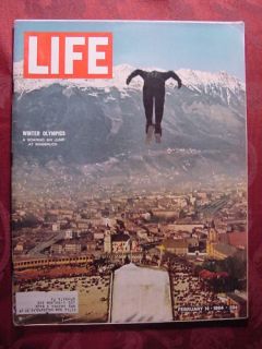 Life February 14 1964 Winter Olympics Michael Dunn