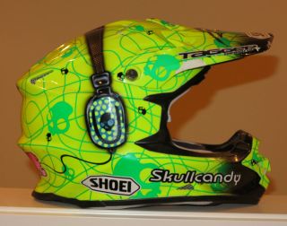Supercross Rider Brett Metcalfe Autographed Helmet