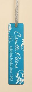 Personalized Laser Engraved Metal Bookmark