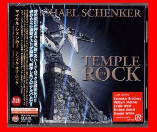 MICHAEL SCHENKER TEMPLE OF ROCK NEW JAPAN CD 1 BONUS TRACK MSG UFO