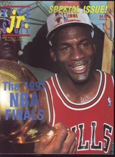 1991 1st Issue Tuff Stuff Jr Michael Jordan Cards L K