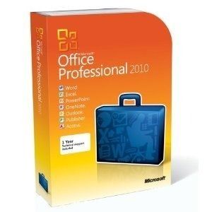 Microsoft Office Professional 2010 Full Traditional Disk Version