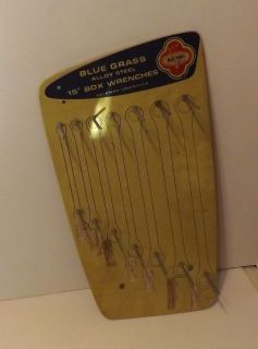 Blue Grass Tools Adjustable Wrenches Wall Rack Display Belknap Inc