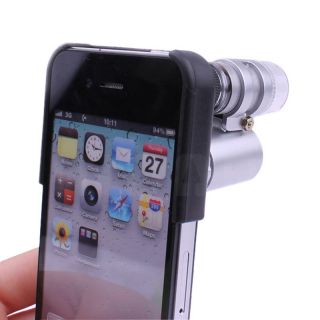 Zoom Microscope Micro Lens for Apple iPhone 4S 4G Accessories