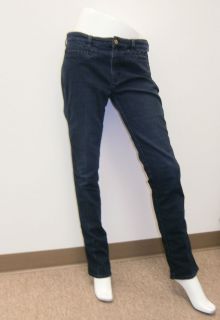 MiH Mid Rise Long Slim Leg Dark Wash Denim Jeans Size 6 31