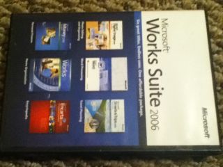 Microsoft Works Suite   Word, Digital Image, Money, Works8, Encarta