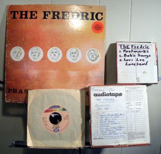 The Fredric Phases Faces 1968 LP Red Pier 45 RARE EXTRAS Garage