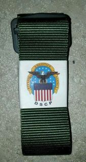 Military Issue DSCP Riggers BDU Belt Green Sz 44