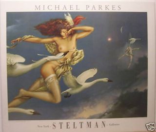Michael Parkes Night Flight Fine Art Poster