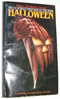 Halloween Movie Tie in RARE Curtis Richards Michael Myers Novel