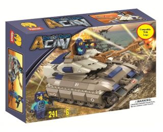 Army Troopers (Set G) Building Blocks 241pcs #5616 & FreeGift / Lego