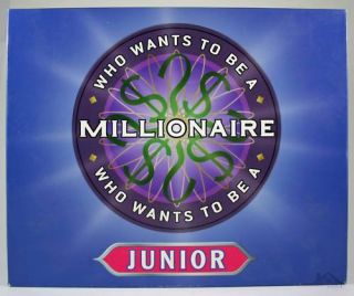 Pressman Who Wants to Be A Millionaire Junior Game