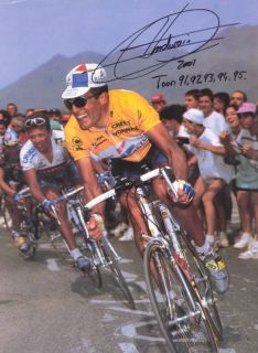 Miguel Indurain RARE Poster Tour de France Champion