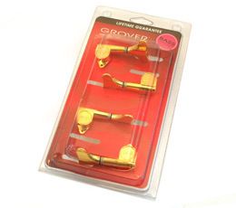 Grover 144G4 Gold SEALED Mini Bass Tuners 4 Inline