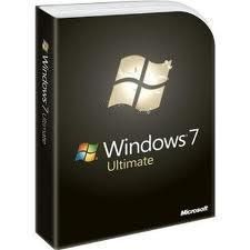 Microsoft Windows 7 Ultimate Full Retail Version in Box Both 32 64 bit