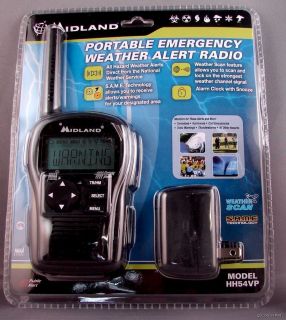 Midland HH54VP Portable Handheld Weather Alert Scan Radio s A M E New
