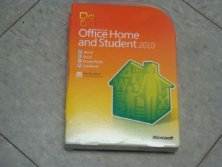 Microsoft Office Home Student 2010 3pc 1USER 79g 02144