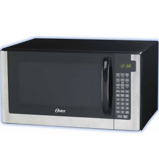 Stainless Steel Countertop Microwave Oven Oster 1200W Digital