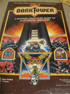Milton Bradley Dark Tower Vintage Electronic Fantasy Game