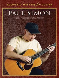 Acoustic Masters for Guitar Paul Simon 2004, Paperback