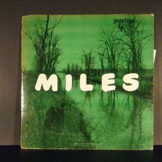 Miles Davis LP The New Miles Davis Quartet 1955 Prestige DG Mono