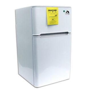Igloo 3 2 CU ft 2 Door Mini Fridge Refrigerator Freezer FR832 White
