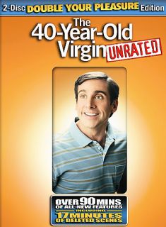 The 40 Year Old Virgin DVD, 2007, 2 Disc Set, Pleasure Edition