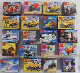 Lots of 20 Kinds Mini Sets Building Toys All New Sets
