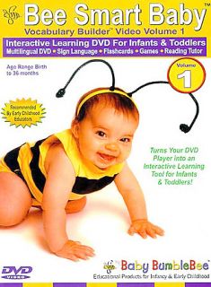 Bee Smart Baby Vocabulary Builder   Vol. 1 DVD, 2003