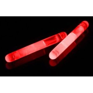 50pc 1 5 Red Mini Glow Stick for Party Fishing Camping