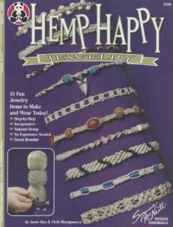 Hemp Happy 31 Fun Jewelry Items to Make and Wear Today by Janie Ray