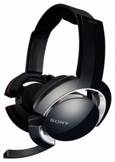 Sony DR GA500 Black Headband Headsets for PC