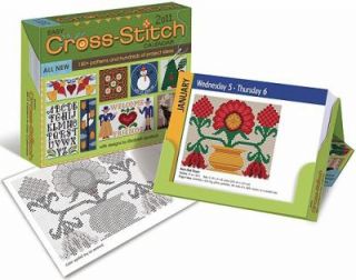 Easy Cross Stitch Pattern a Day 2011 Day to Day Calendar by Elizabeth