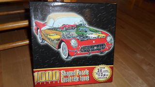 Shaped Street Muscle Cars 1000 pieces Puzzle   3 FT. Long   SEALED