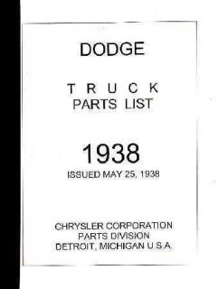 dodge truck parts catalog