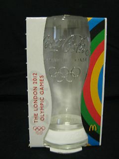 Coca Cola, LONDON OLYMPIC GAMES 2012, a 340ml glass cup, by McDONALDS