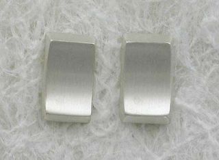 Fetched Europa halfpipe Collection 13x20mm Matte Finish Post Earring