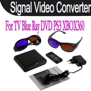 2D to 3D Conversion Signal Video Converter Box for TV Blue Ray DVD PS3
