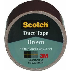 3M 1005 BRN IP Scotch Colored Duct Tape