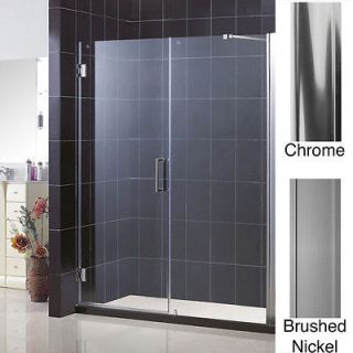 DreamLine Unidoor Frameless Shower Stall     53 54 W x 72 H, Chrome
