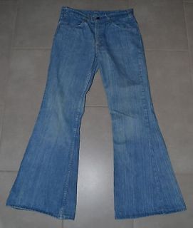Vintage 70s LEVIS 684 Big Bell Bottom Denim Jeans 31x31 1978 Talon