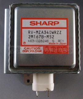 SHARP 2M167 M52 RV MZA340WRZZ Microwave Oven Magnetron