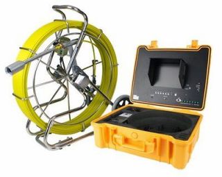 Sewer Pipe Wall Snake Video Camera System DVR w/ Built in Transmitter