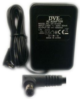 DVE 9v 1a/1000mA AC Mains UK Power Supply Adapter for Belkin Routers