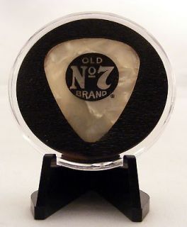 Jack Daniels Old No 7 Brand W Guitar Pick With MADE IN USA Display