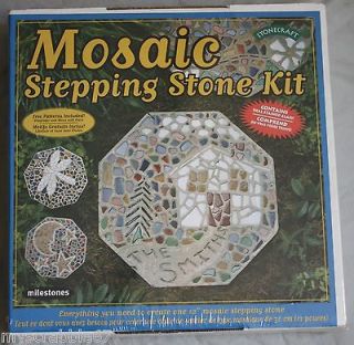 Original Mosaic Stepping Stone Kit Brand New in Box Factory Sealed