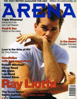 ARENA Magazine #32 RAY LIOTTA Oliver Reed ROBERT MITCHUM Lou Reed