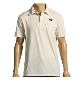 Canterbury of New Zealand Anthony Mens Rugby Polo Shirt 100% Cotton $