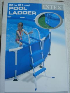 INTEX 36 in. ABOVE GROUND SWIMMING POOL LADDER